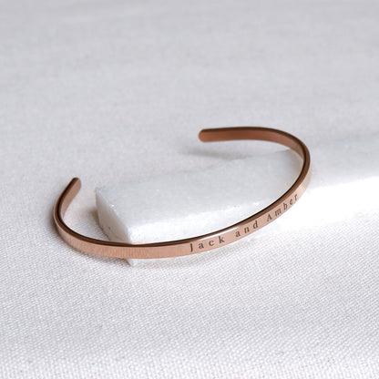 The Slim Cuff | Personalised Edition