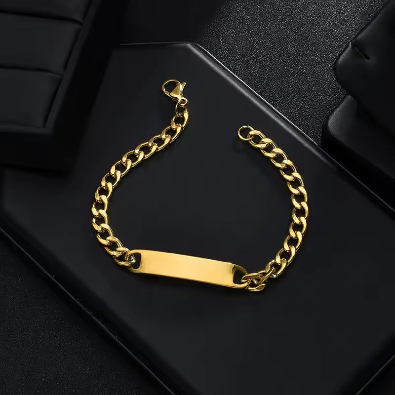 The Figaro Identity Bracelet | Personalised Engraving