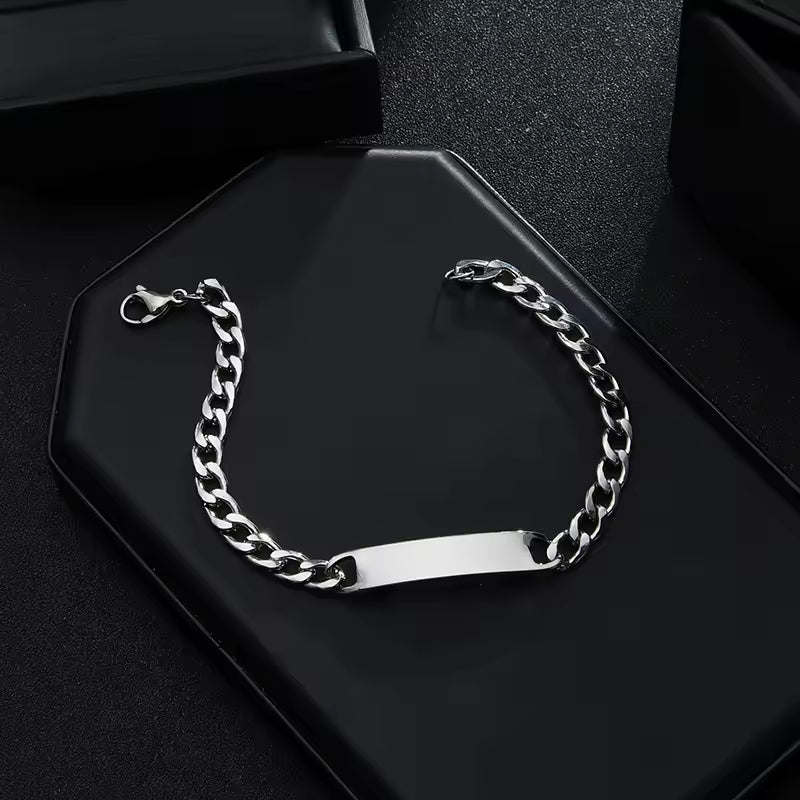 The Figaro Identity Bracelet | Personalised Engraving