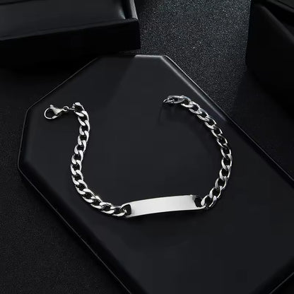 The Figaro Identity Bracelet | Personalised Engraving