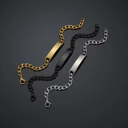 The Figaro Identity Bracelet | Personalised Engraving