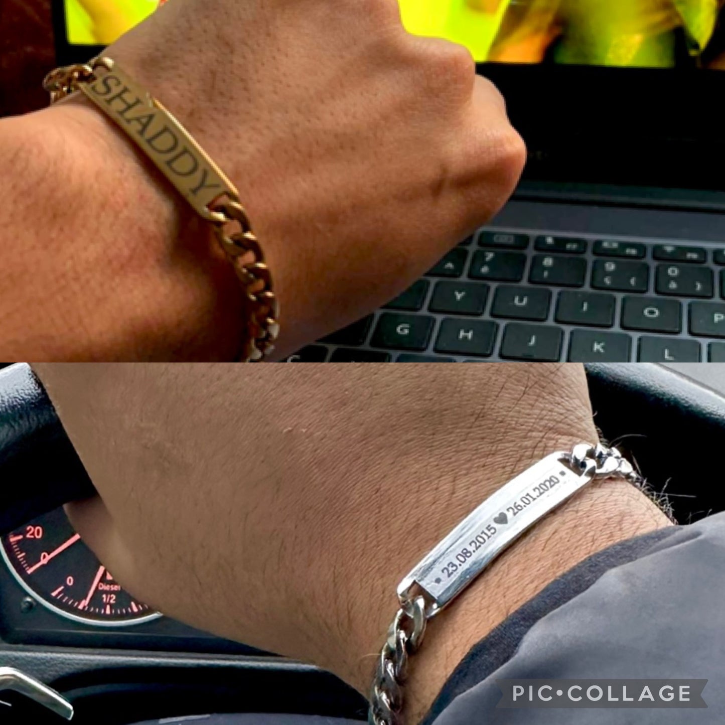 Mens Chain Bracelets.