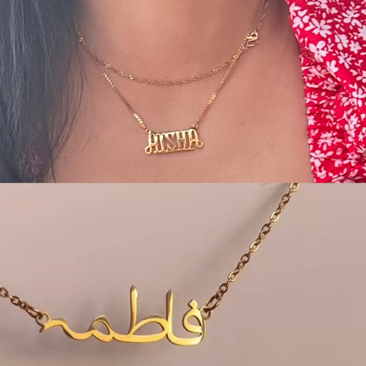 Name necklaces ✨