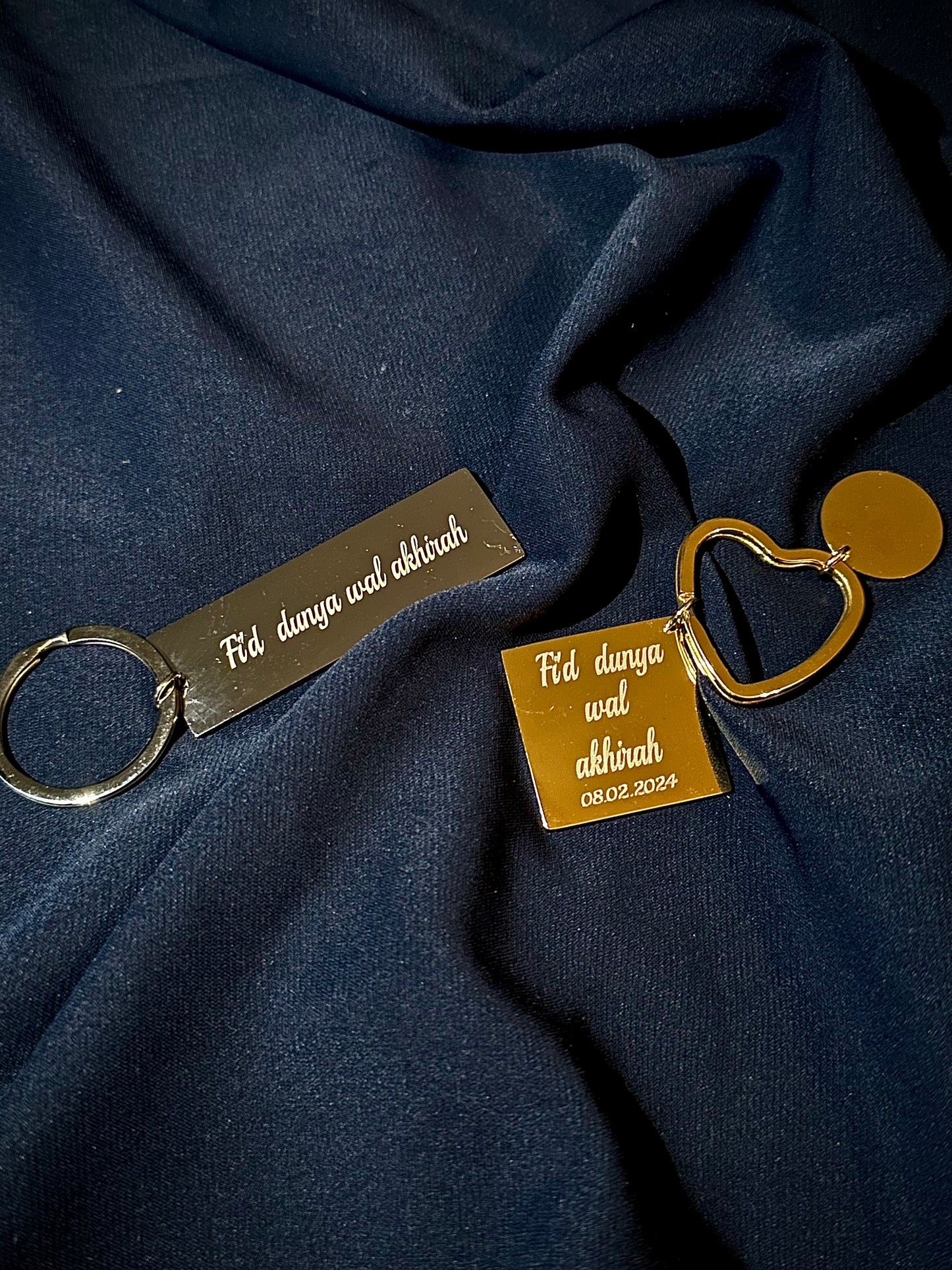 Personalised keyrings!